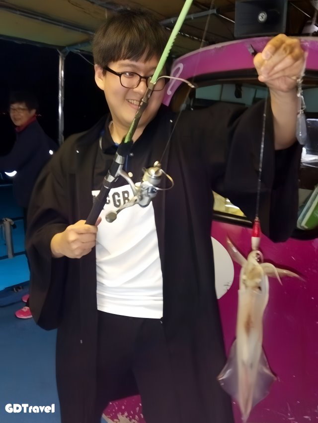 澎湖夜釣小管圖片1